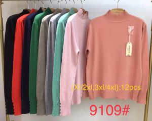Sweter damski półgolf